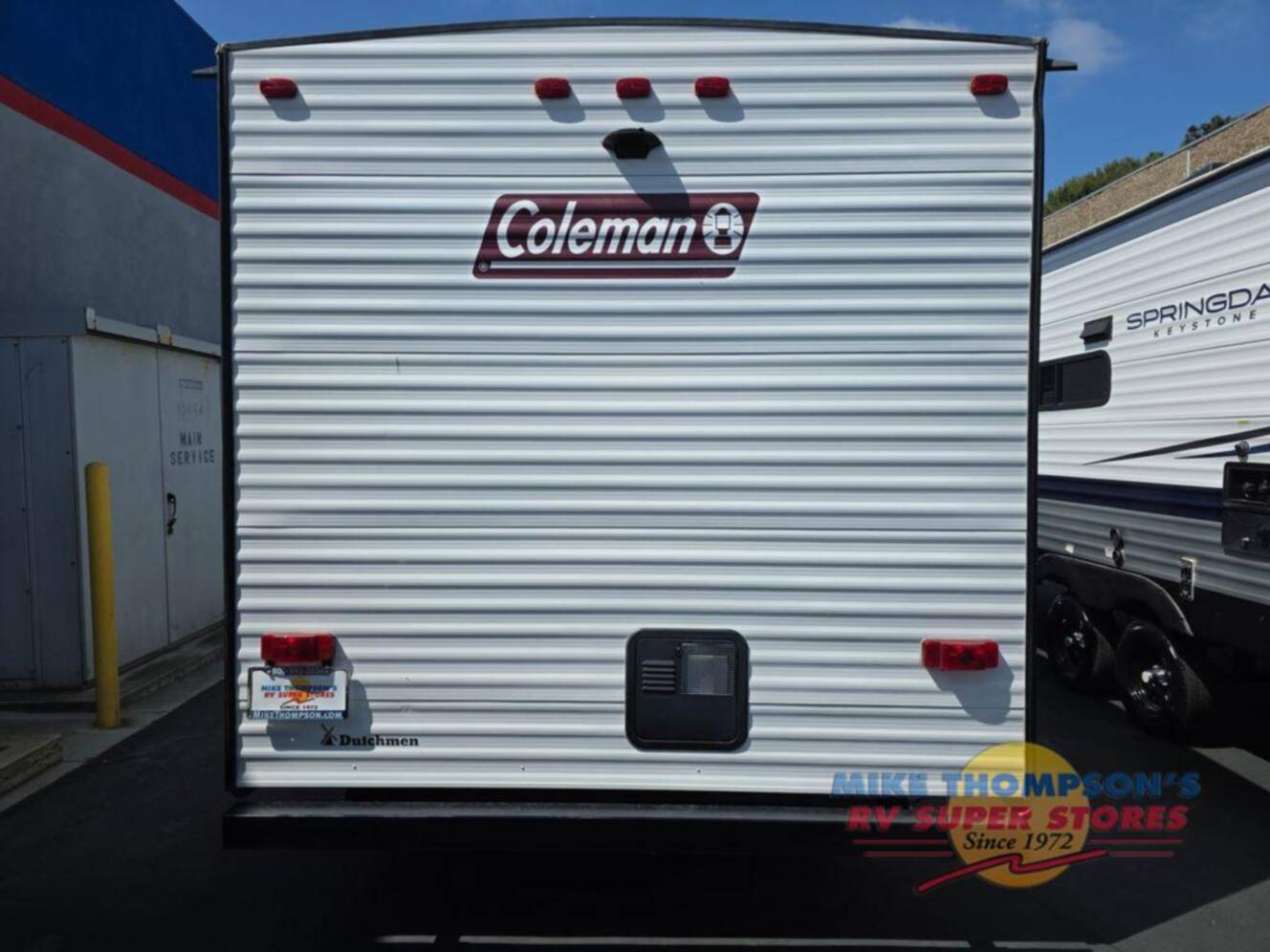 A photo of this 2021 Dutchmen Rv Coleman Lantern LT Series 274BHWE