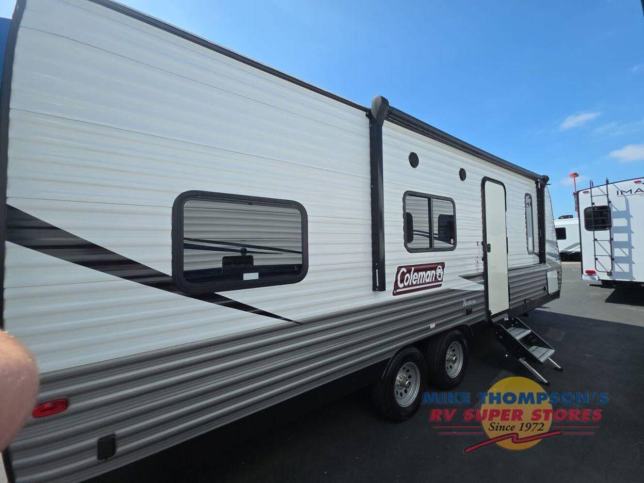 A photo of this 2021 Dutchmen Rv Coleman Lantern LT Series 274BHWE