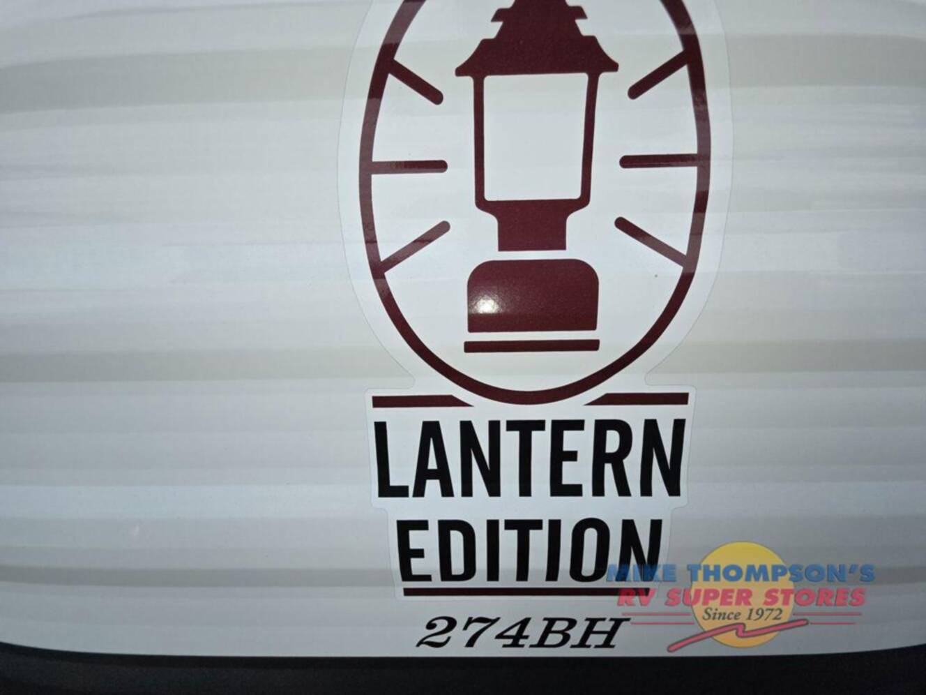 A photo of this 2021 Dutchmen Rv Coleman Lantern LT Series 274BHWE