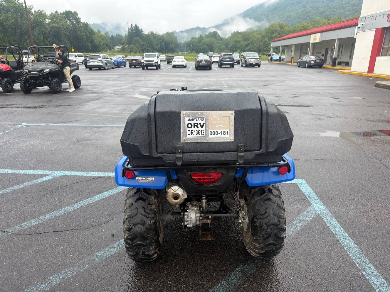 A photo of this 2022 Honda FourTrax Rancher 4x4 Automatic DCT EPS