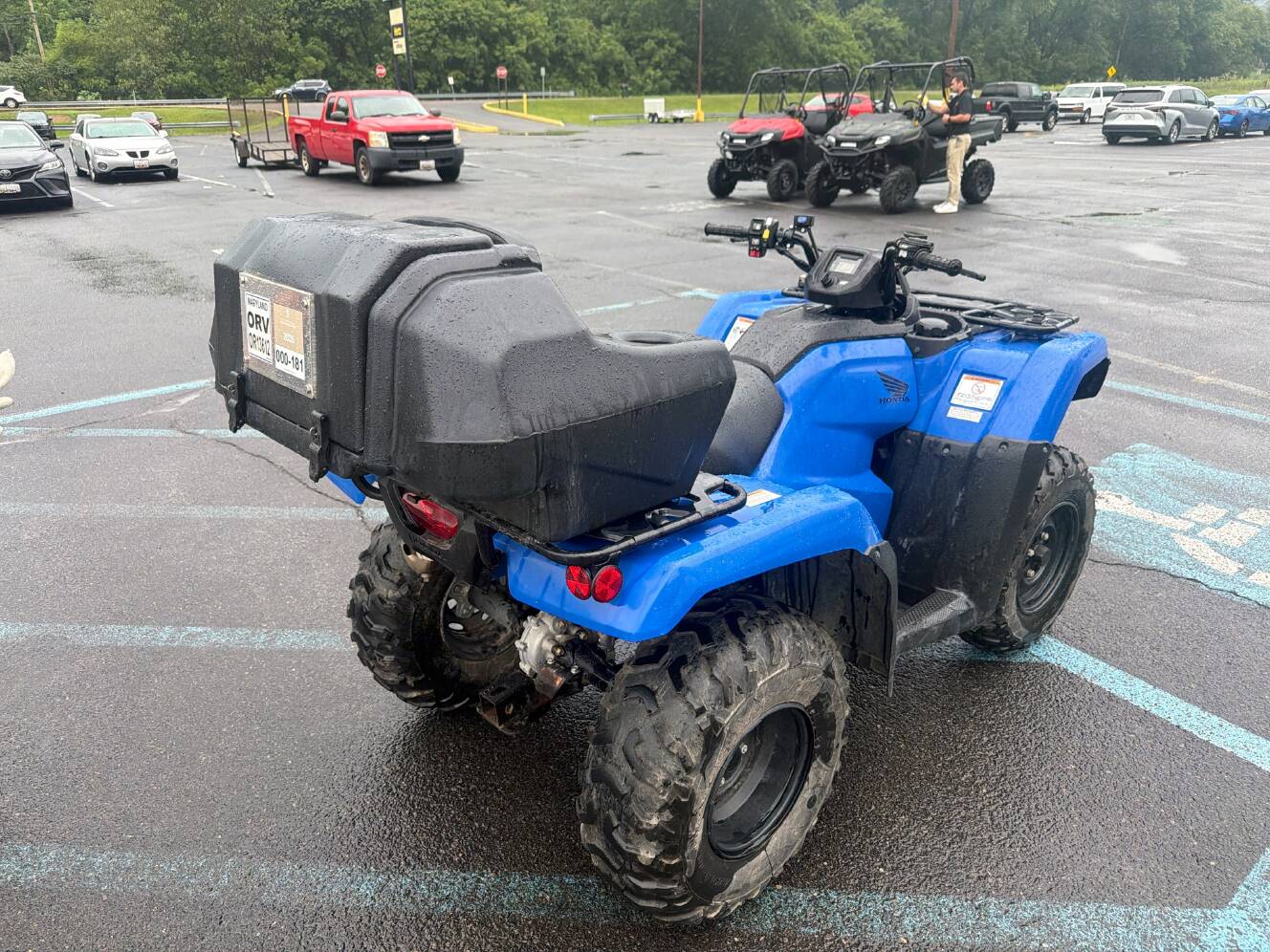 A photo of this 2022 Honda FourTrax Rancher 4x4 Automatic DCT EPS