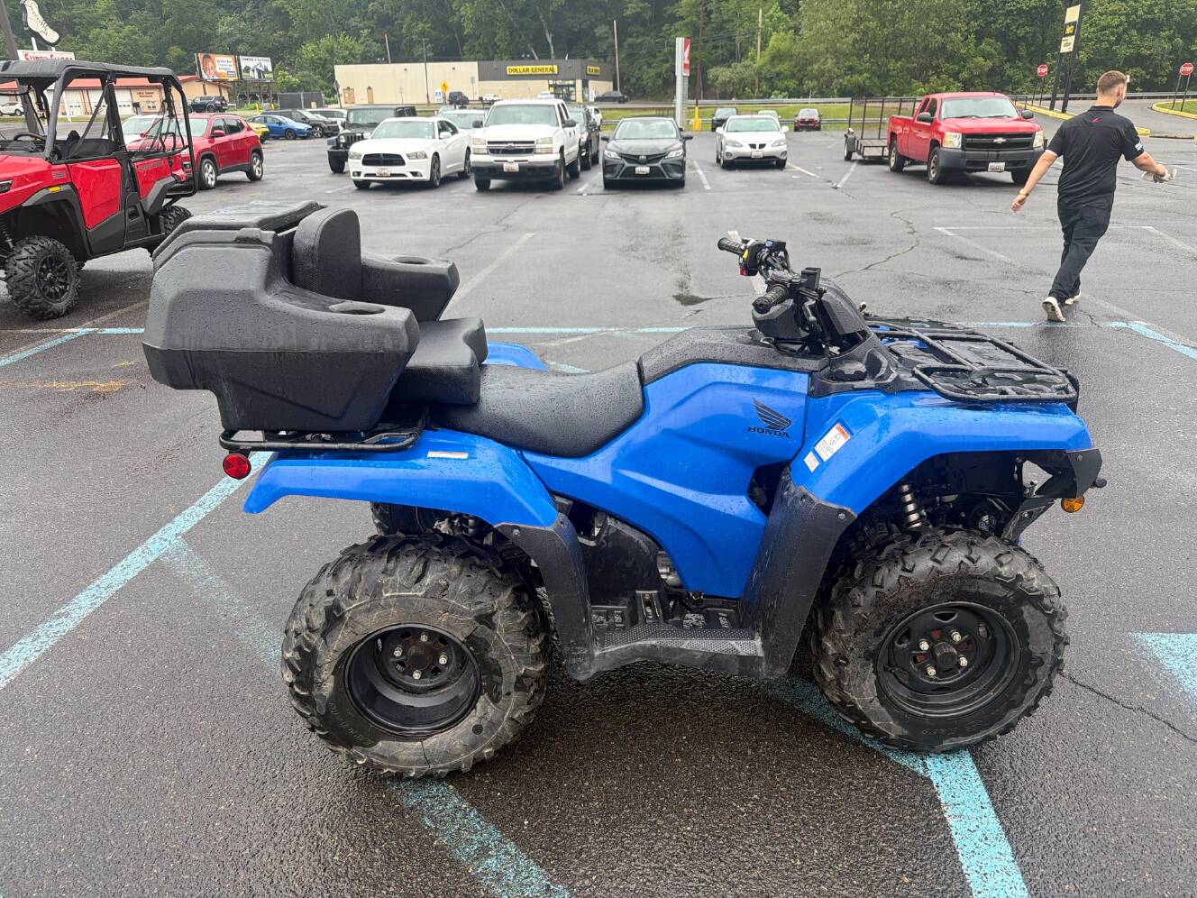 A photo of this 2022 Honda FourTrax Rancher 4x4 Automatic DCT EPS