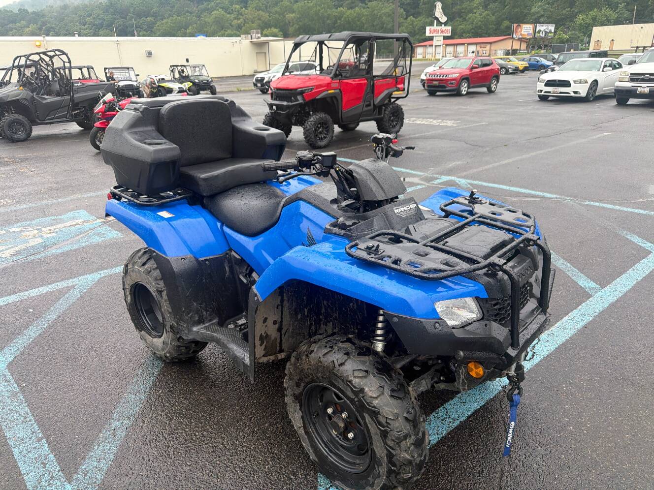 A photo of this 2022 Honda FourTrax Rancher 4x4 Automatic DCT EPS