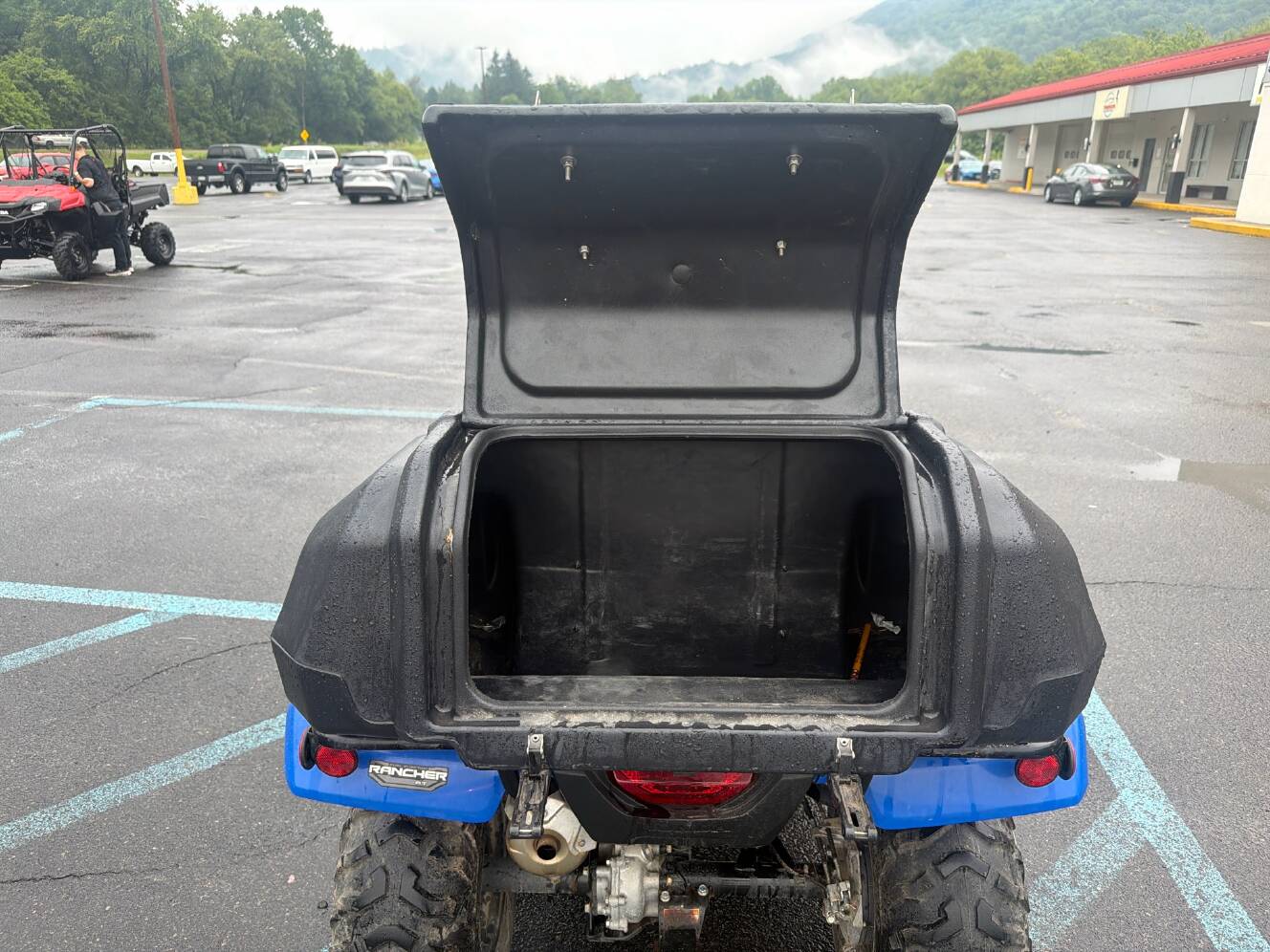 A photo of this 2022 Honda FourTrax Rancher 4x4 Automatic DCT EPS