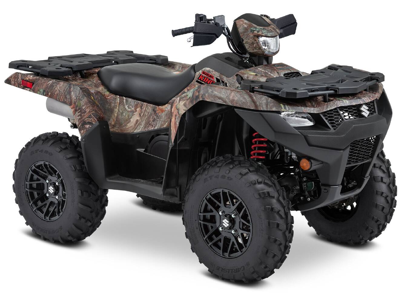 A photo of this 2026 Suzuki KingQuad 750AXi Power Steering SE Camo