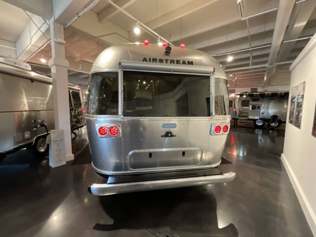 A photo of this 2023 Airstream Pottery Barn 28RBQ