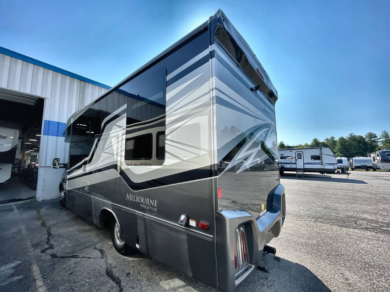 A photo of this 2023 Jayco MELBOURNE PRESTIGE 24RP