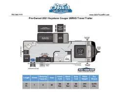 2021 Keystone Cougar 26RKS