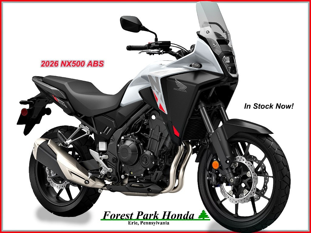 2026 Honda NX500 ABS in Erie, PA