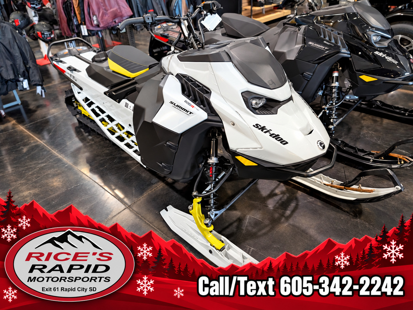 2025 Ski-Doo Summit Adrenaline w/ Edge Package 146 600R E-TEC SHOT  600R E-TEC 154 2.5 in rapid city SD
