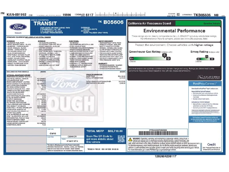 2026 FORD TRANSIT