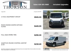 2025 RAM PROMASTER 2500