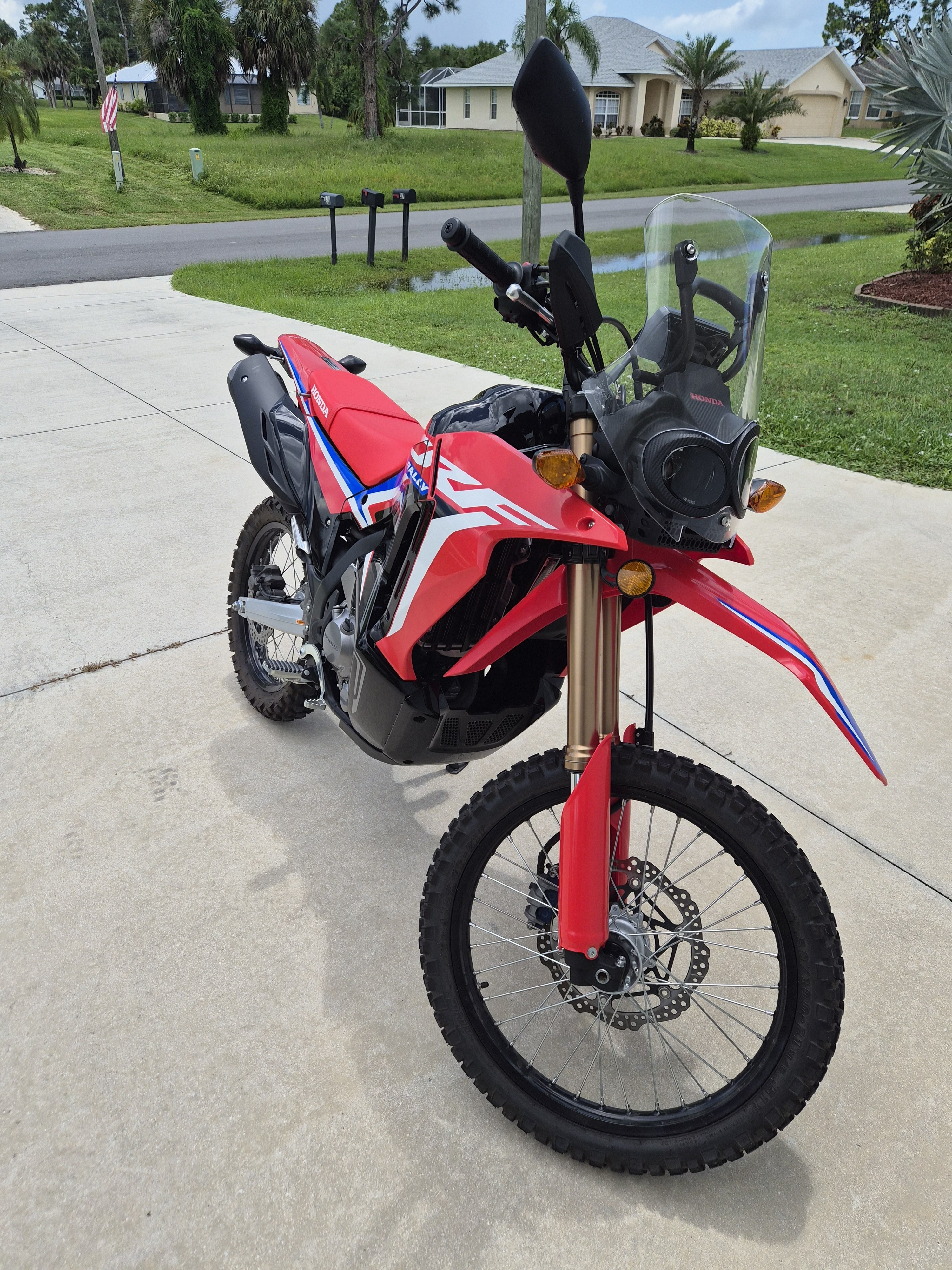 2024 Honda CRF 300L RALLY Dual Sport motorcycle