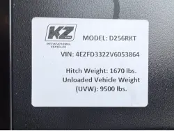 2027 KZ RV Durango D256RKT Half-Ton