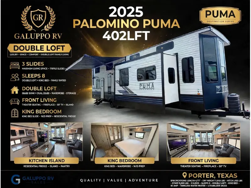 2025 PALOMINO PUMA 402LFT