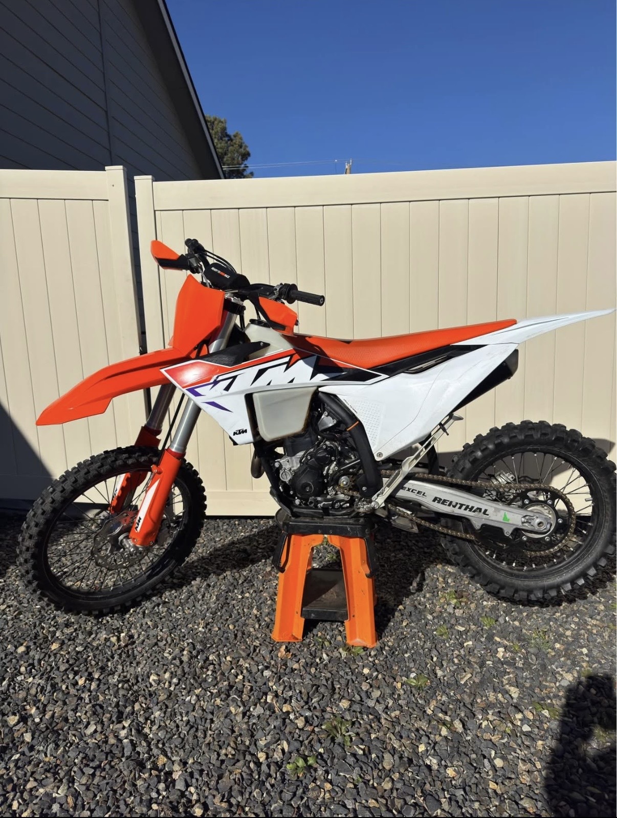 2023 KTM 350 XC-F Dirt Bike motorcycle
