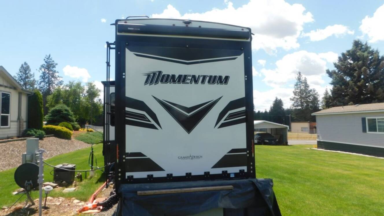 A photo of this 2023 Grand Design Momentum 399TH