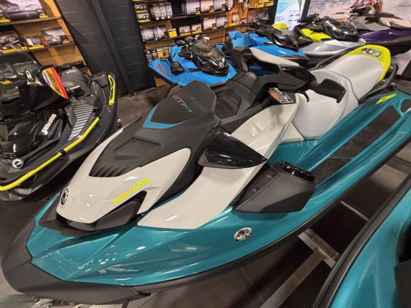 A photo of this 2026 Sea-Doo GTI SE 130 Ibr Tech, Audio, Idf, Ibr