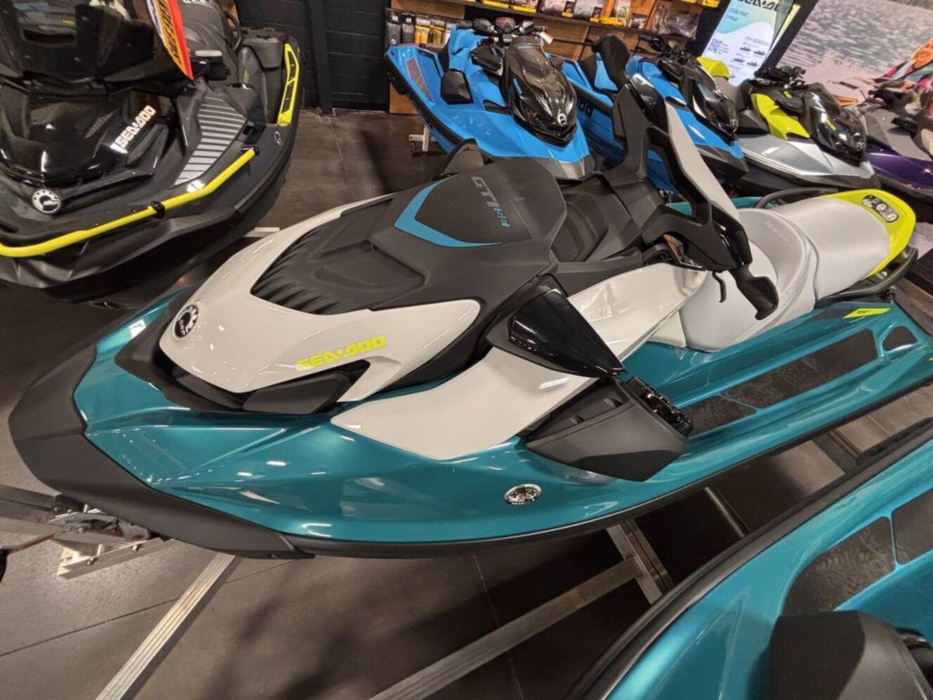 A photo of this 2026 Sea-Doo GTI SE 130 Ibr Tech, Audio, Idf, Ibr