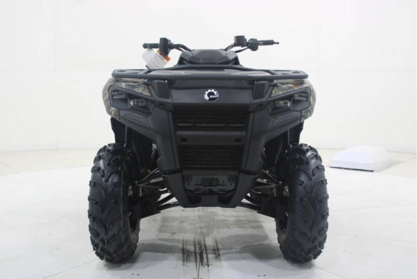 A photo of this 2026 Can-Am Outlander DPS 500 Dark Wildland Camo