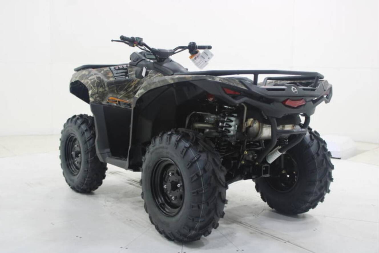 A photo of this 2026 Can-Am Outlander DPS 500 Dark Wildland Camo