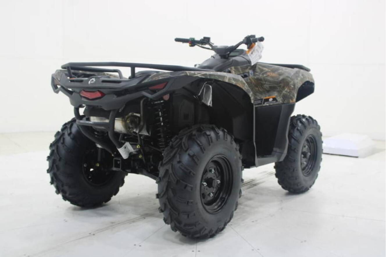 A photo of this 2026 Can-Am Outlander DPS 500 Dark Wildland Camo