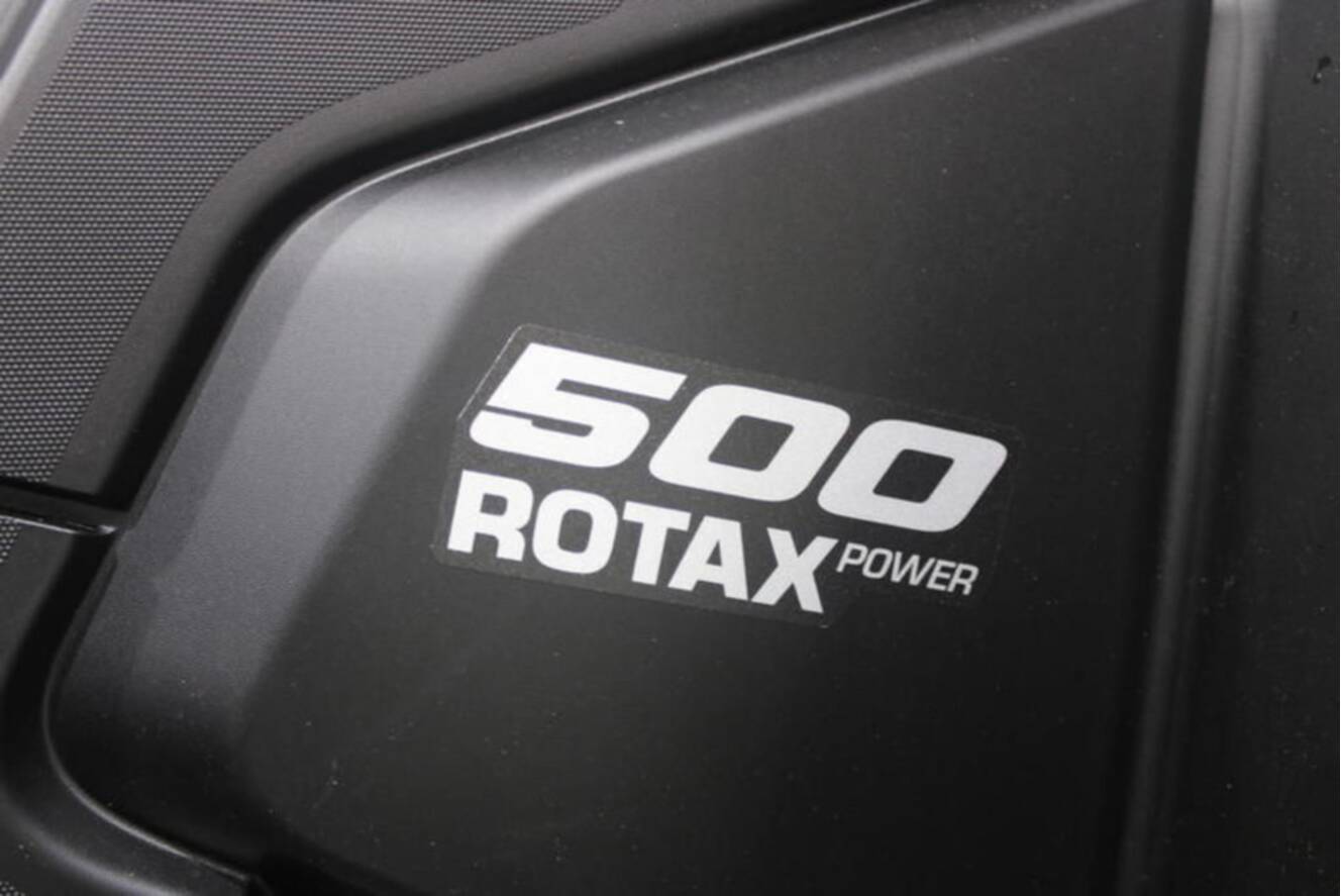 A photo of this 2026 Can-Am Outlander DPS 500 Dark Wildland Camo