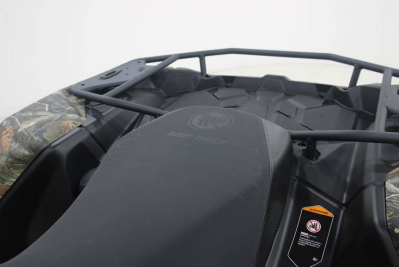 A photo of this 2026 Can-Am Outlander DPS 500 Dark Wildland Camo