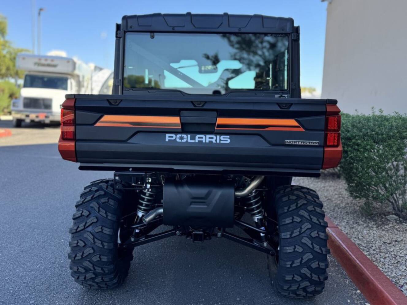 A photo of this 2026 Polaris Ranger Crew XP 1000 NorthStar Edition Ultimate Orange R