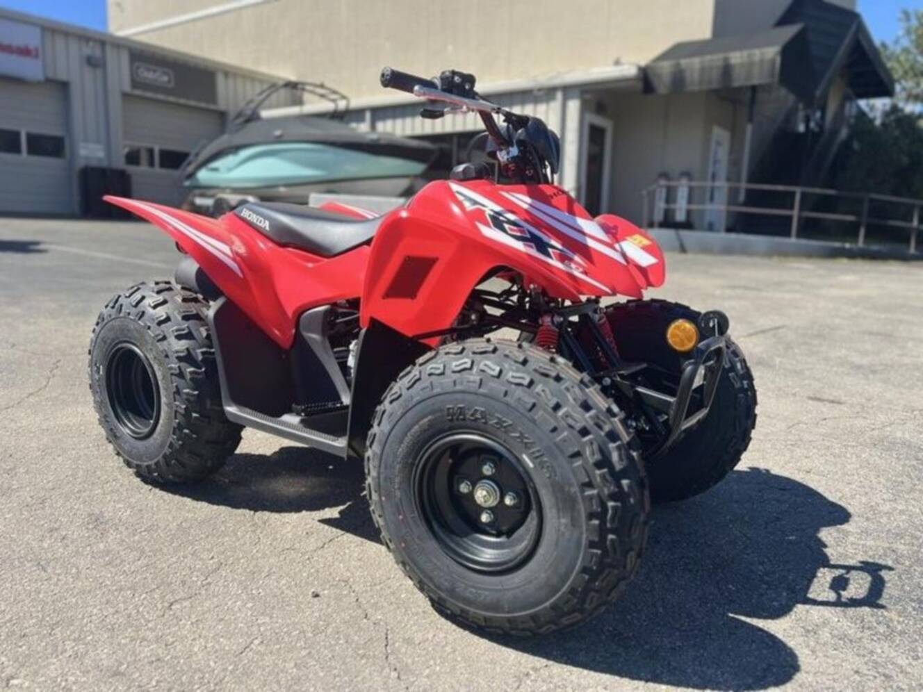 A photo of this 2026 Honda TRX 90X