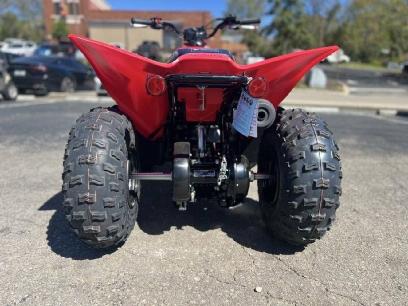 A photo of this 2026 Honda TRX 90X