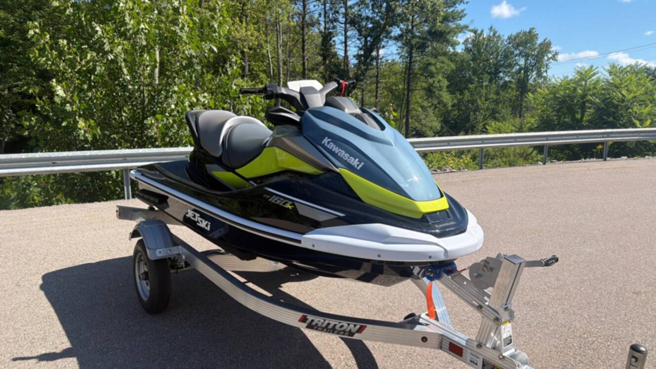 A photo of this 2026 Kawasaki Jet Ski ST 160X 160X