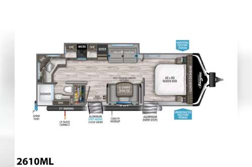 2021 Grand Design Imagine 2610ML in albemarle NC
