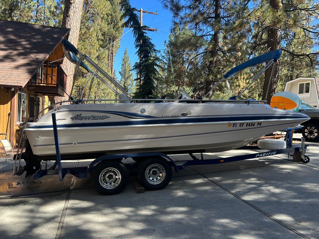 2003 Hurricane FunDeck GS 201 IO in huntington beach CA