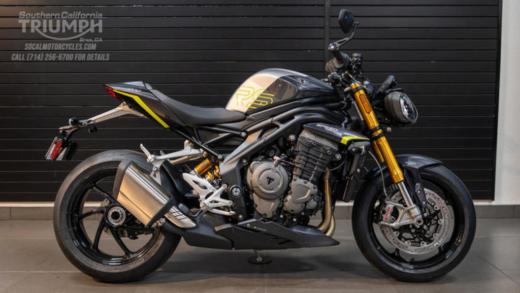 2026 Triumph Speed Triple 1200 RS Granite/Triumph Racing Yellow in brea CA