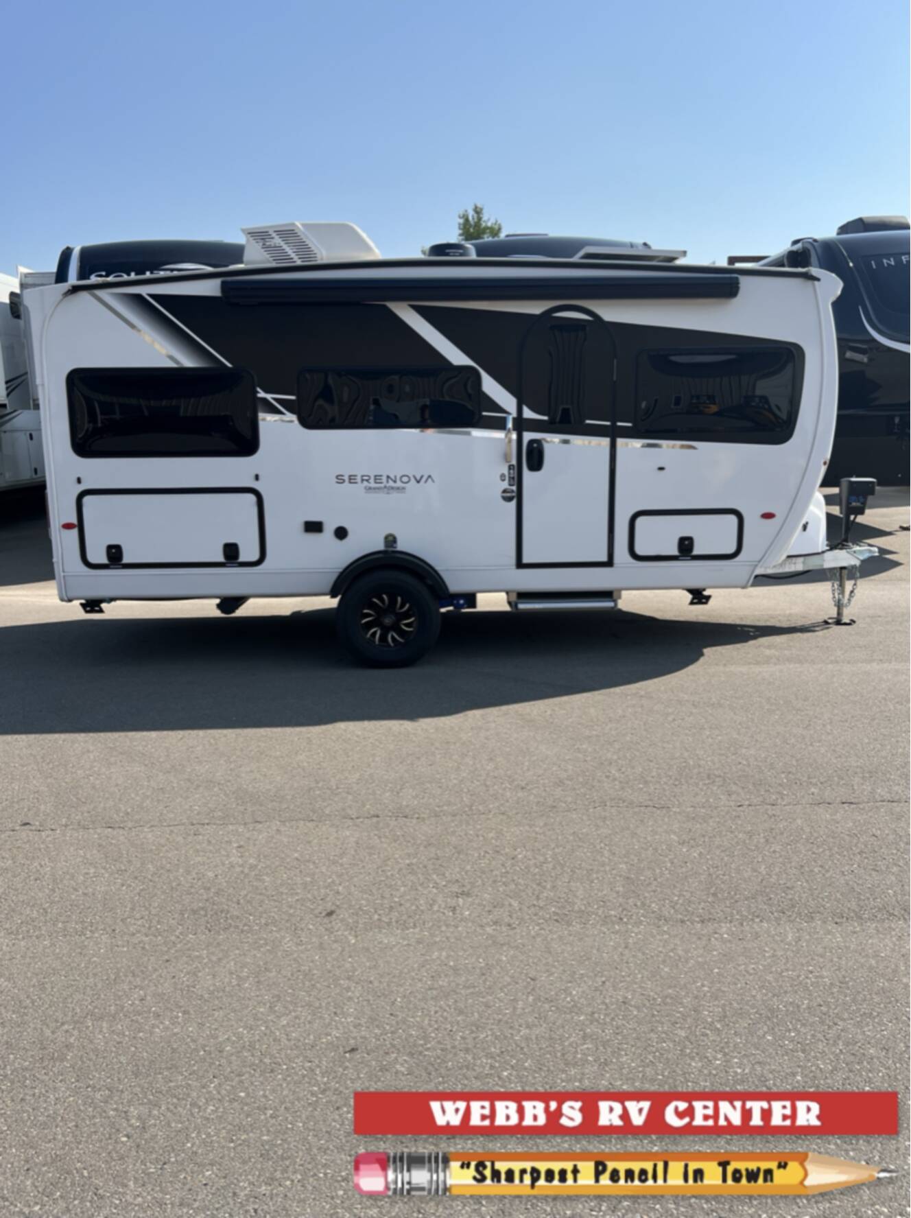 A photo of this 2025 Grand Design Serenova 160LG