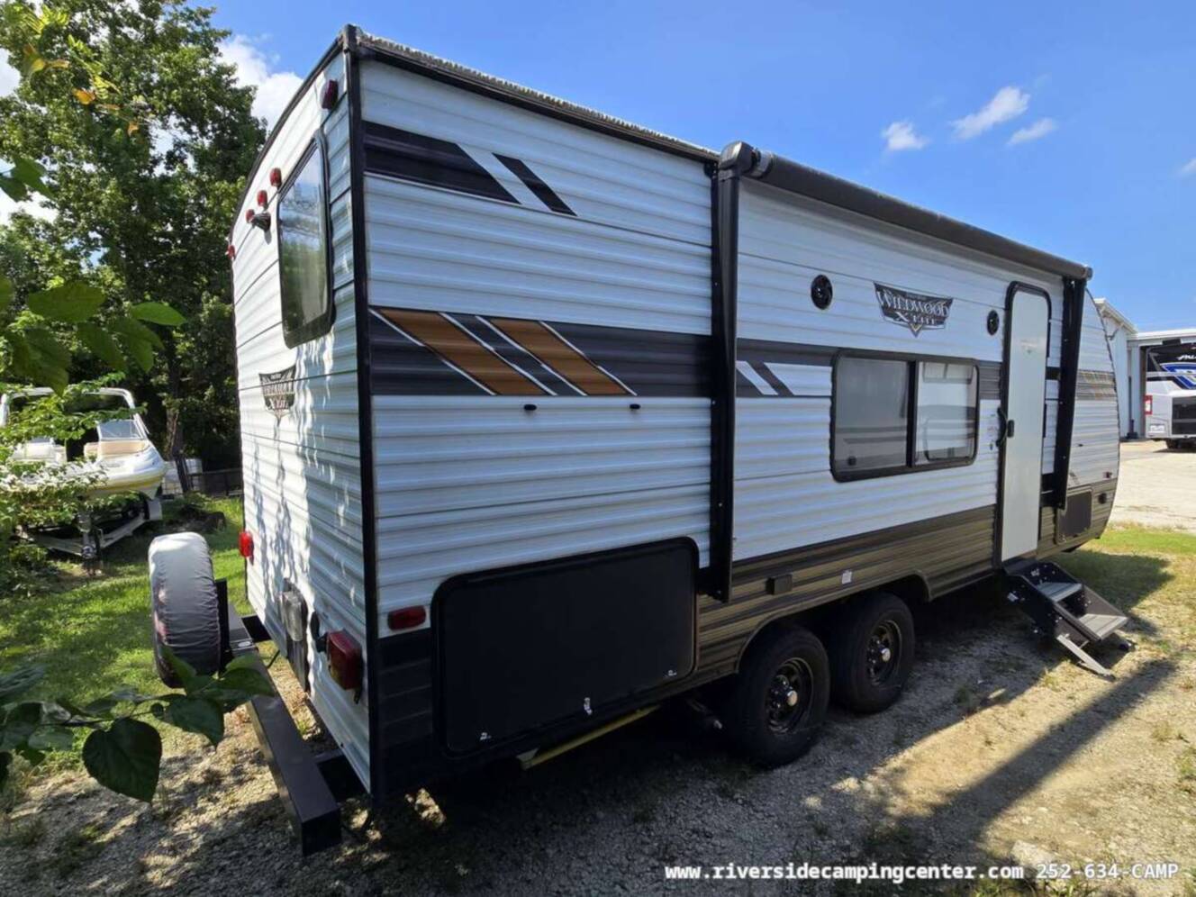A photo of this 2020 Forest River Wildwood X-Lite 19DBXL