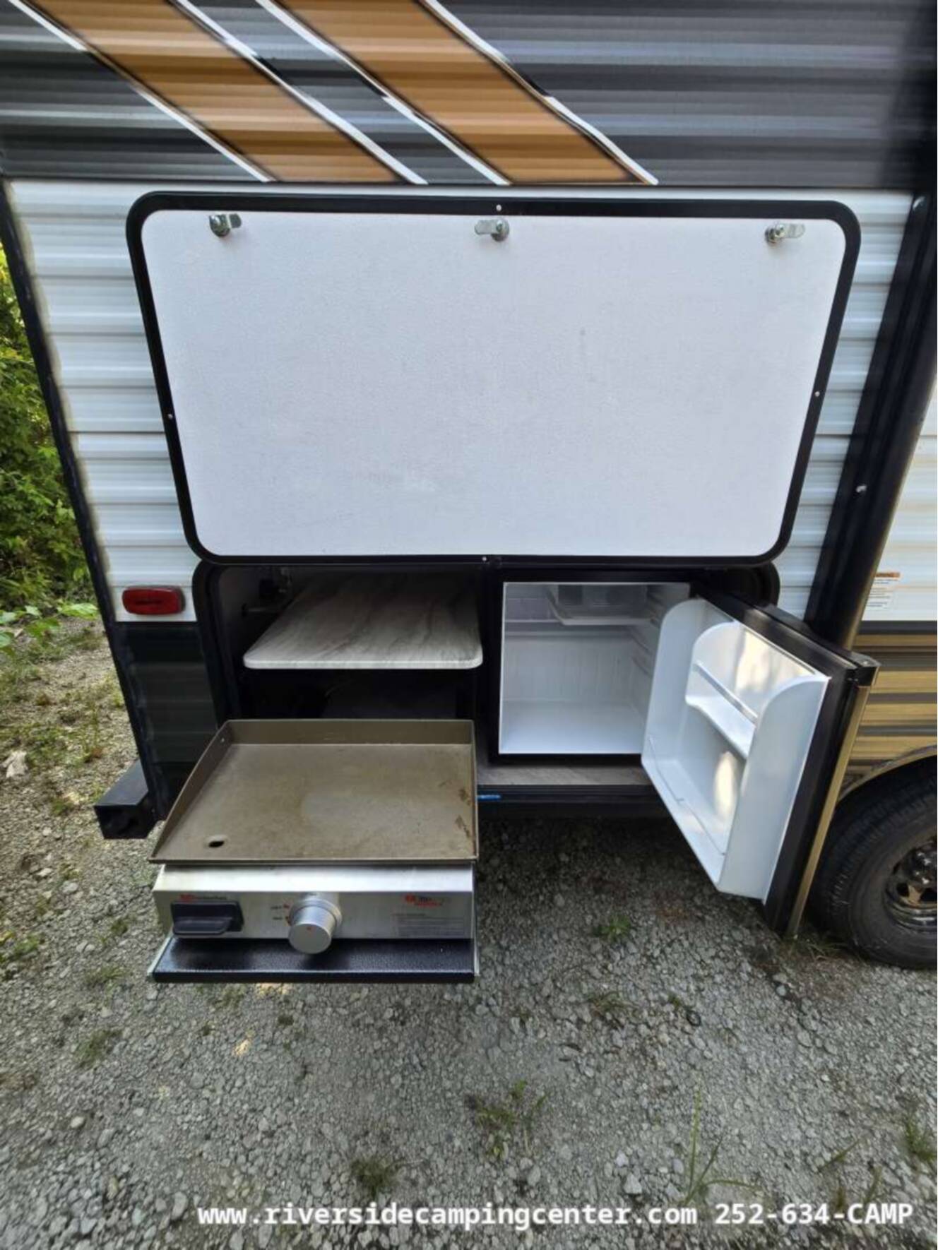 A photo of this 2020 Forest River Wildwood X-Lite 19DBXL