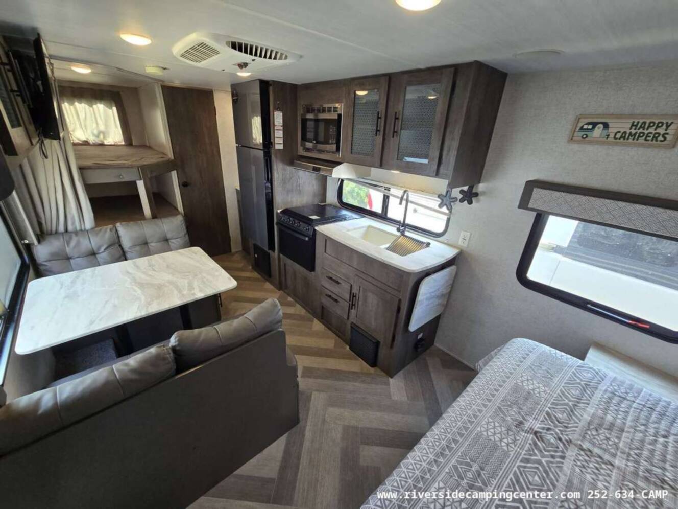 A photo of this 2020 Forest River Wildwood X-Lite 19DBXL