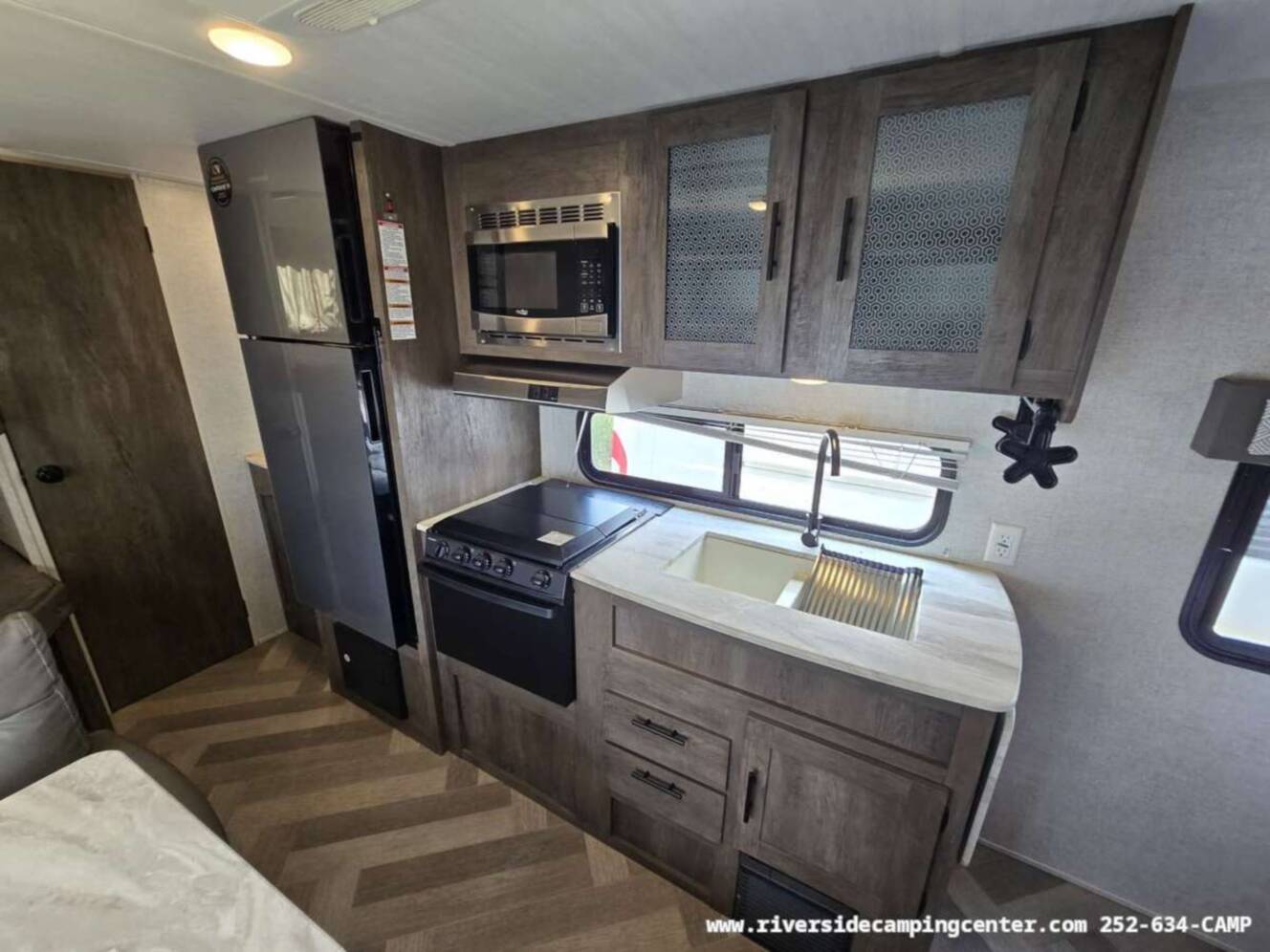 A photo of this 2020 Forest River Wildwood X-Lite 19DBXL