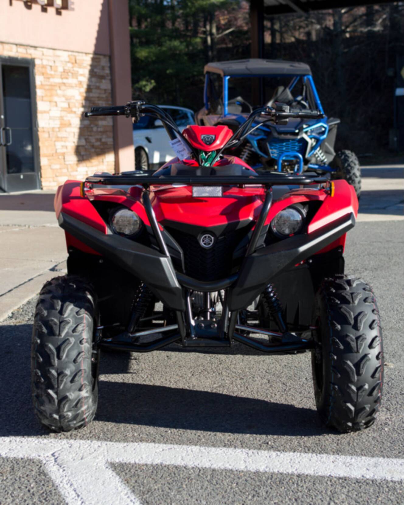 A photo of this 2025 Yamaha Grizzly 110