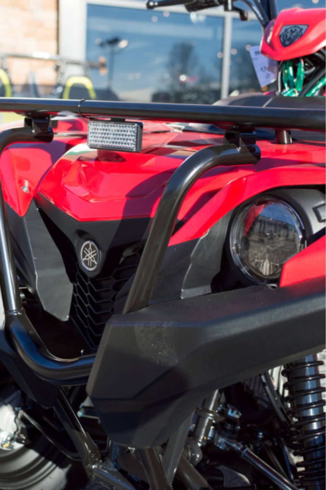A photo of this 2025 Yamaha Grizzly 110