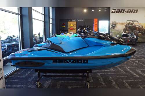 2026 Sea-Doo RXP-X 325 iBR Gulfstream Blue Premium BASE in watkins MN