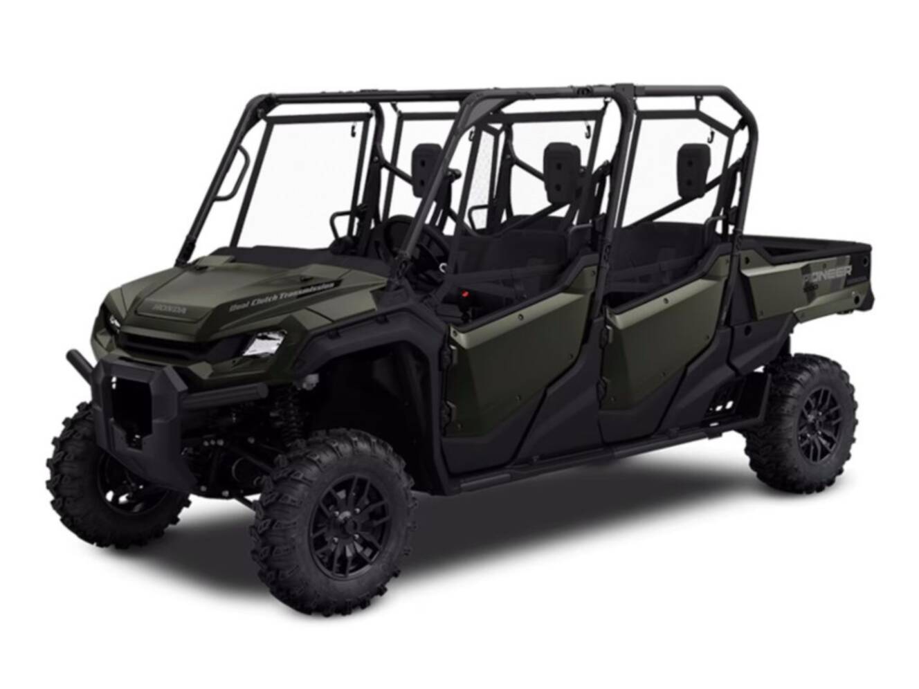 A photo of this 2025 Honda® Pioneer 1000-6 Deluxe Crew