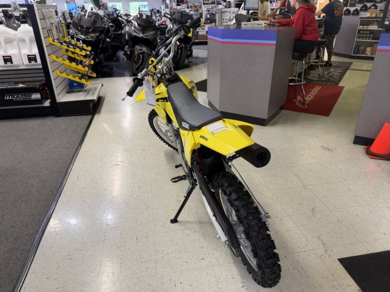 A photo of this 2027 Suzuki DR-Z125L