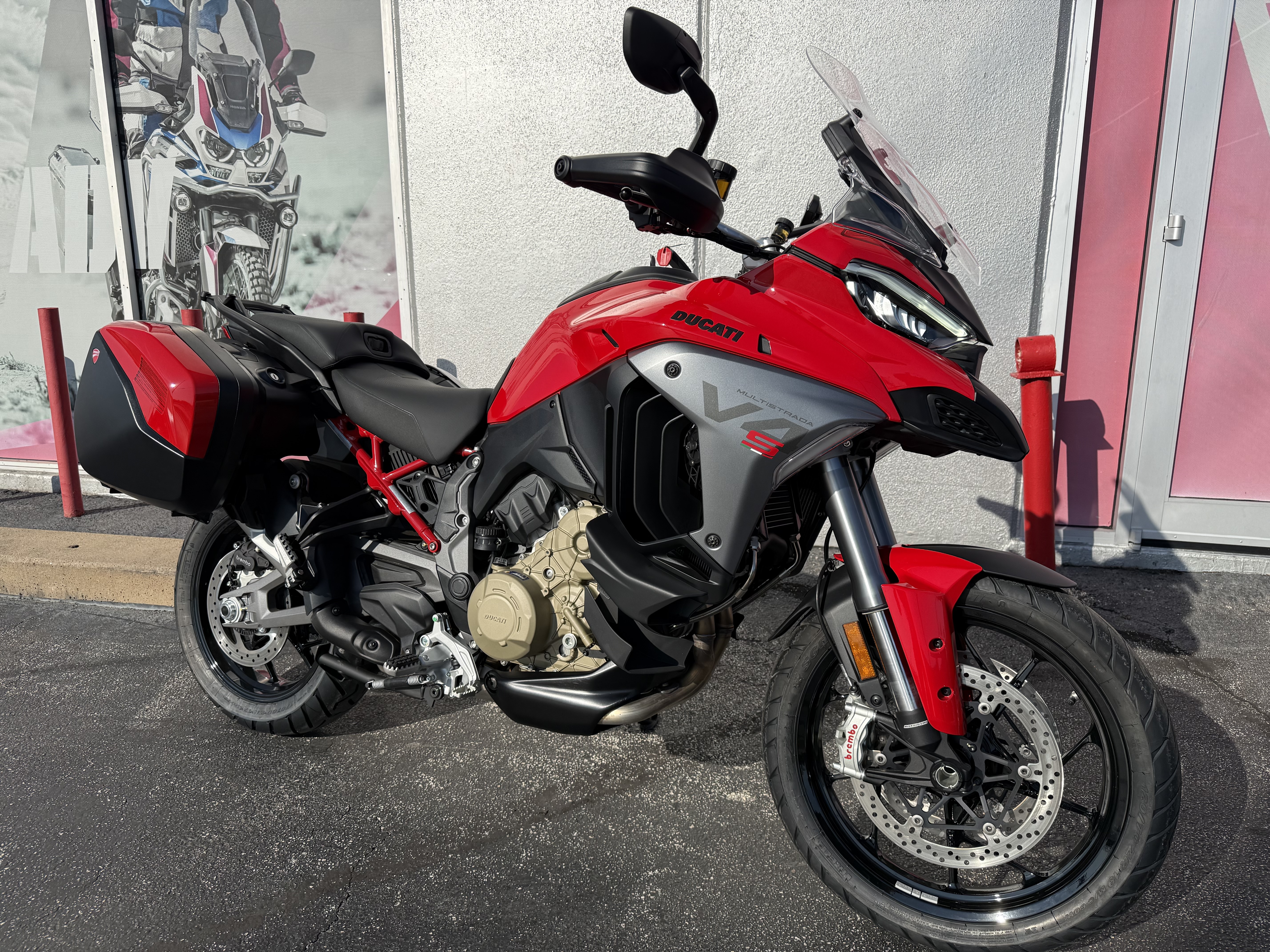 2026 Ducati Multistrada V4 S Travel & Radar Red V4 S in Houston, TX