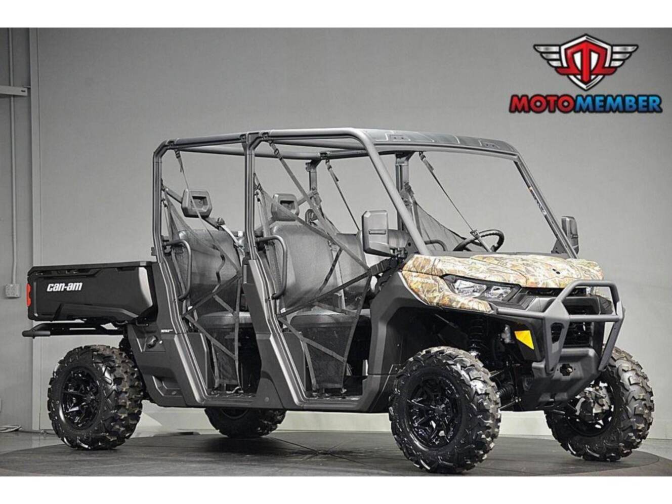A photo of this 2026 Can-Am Defender MAX DPS HD7 Dark Wildland Camo