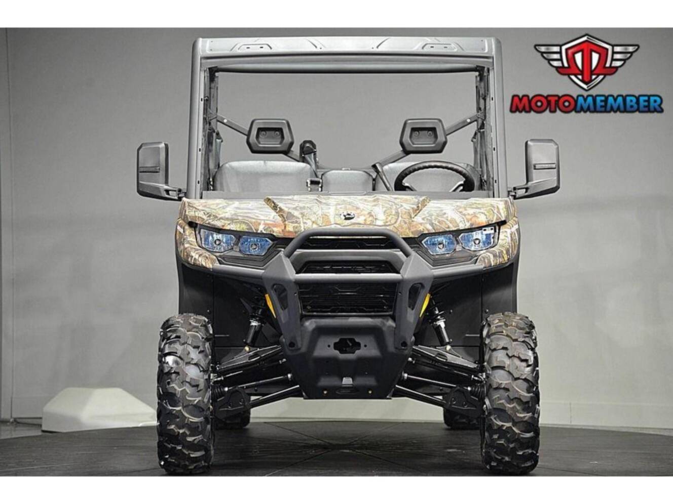 A photo of this 2026 Can-Am Defender MAX DPS HD7 Dark Wildland Camo