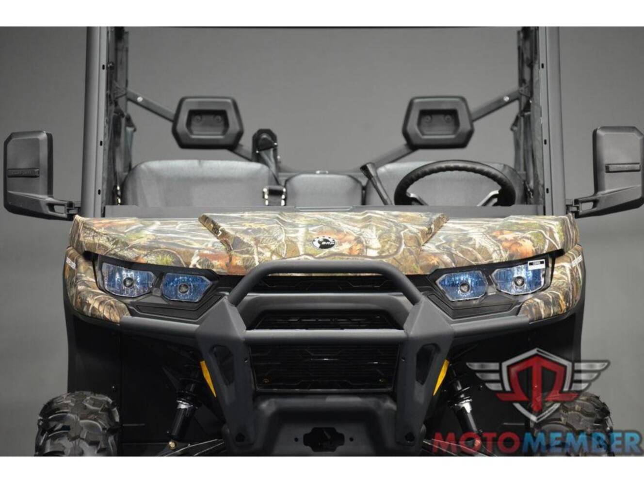 A photo of this 2026 Can-Am Defender MAX DPS HD7 Dark Wildland Camo