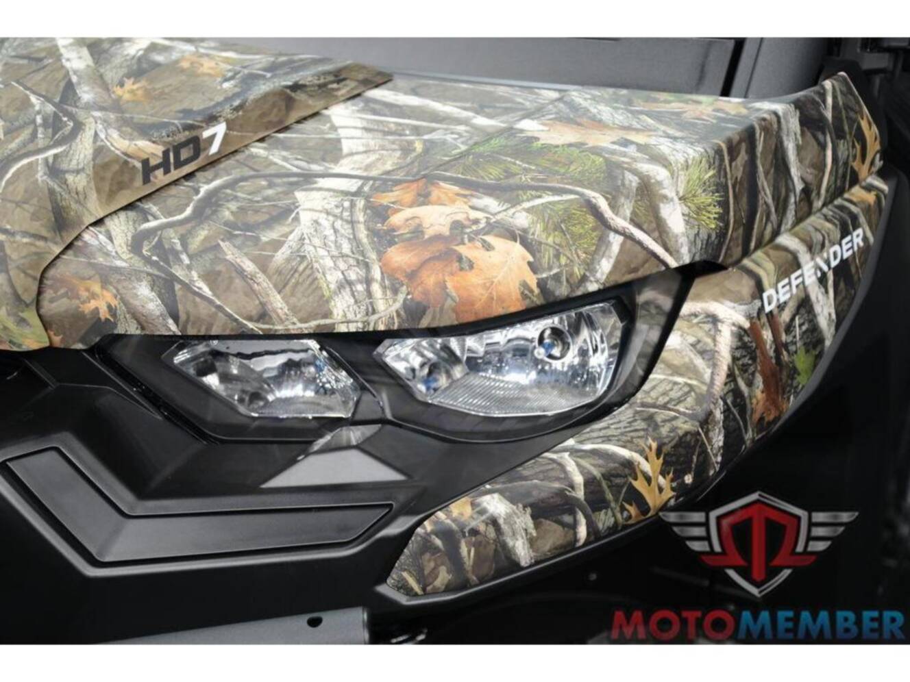 A photo of this 2026 Can-Am Defender MAX DPS HD7 Dark Wildland Camo